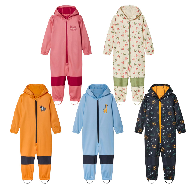 Children's Outdoor Soft-Shell  - Cotton Baby Onesies Zipper recension och pris