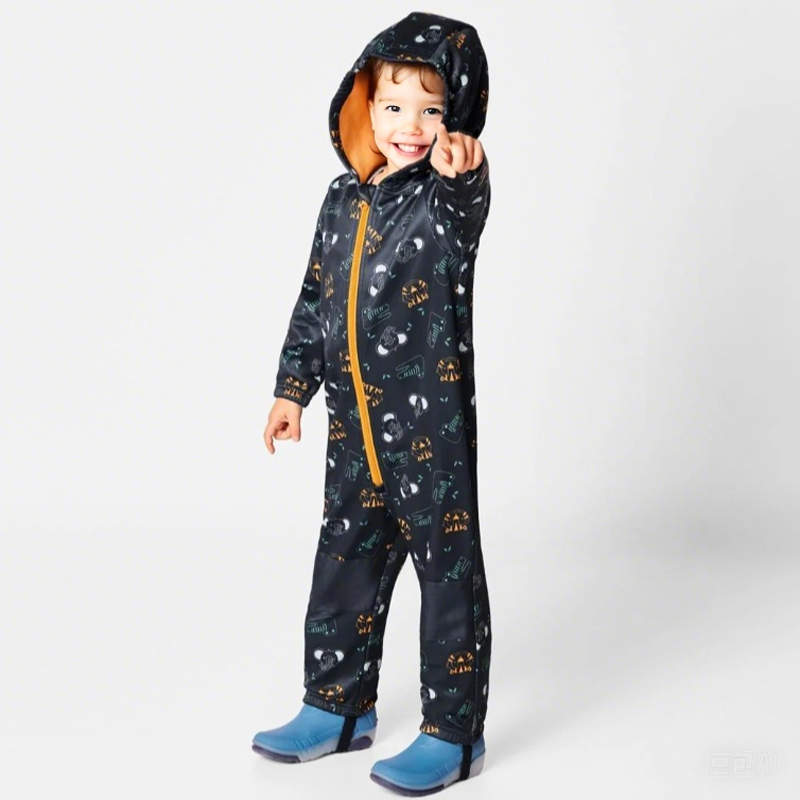 Children's Outdoor Soft-Shell  - Cotton Baby Onesies Zipper recension och pris