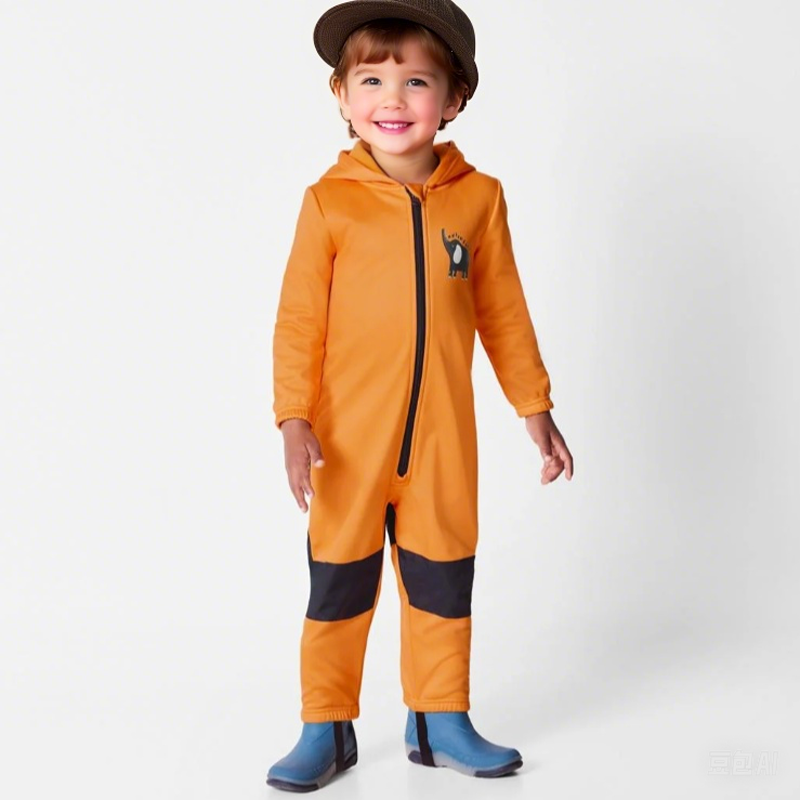 Children's Outdoor Soft-Shell  - Cotton Baby Onesies Zipper recension och pris