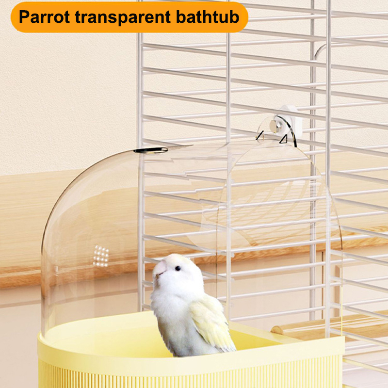 Parrot transparent bathtub. It - Feeding recension och pris