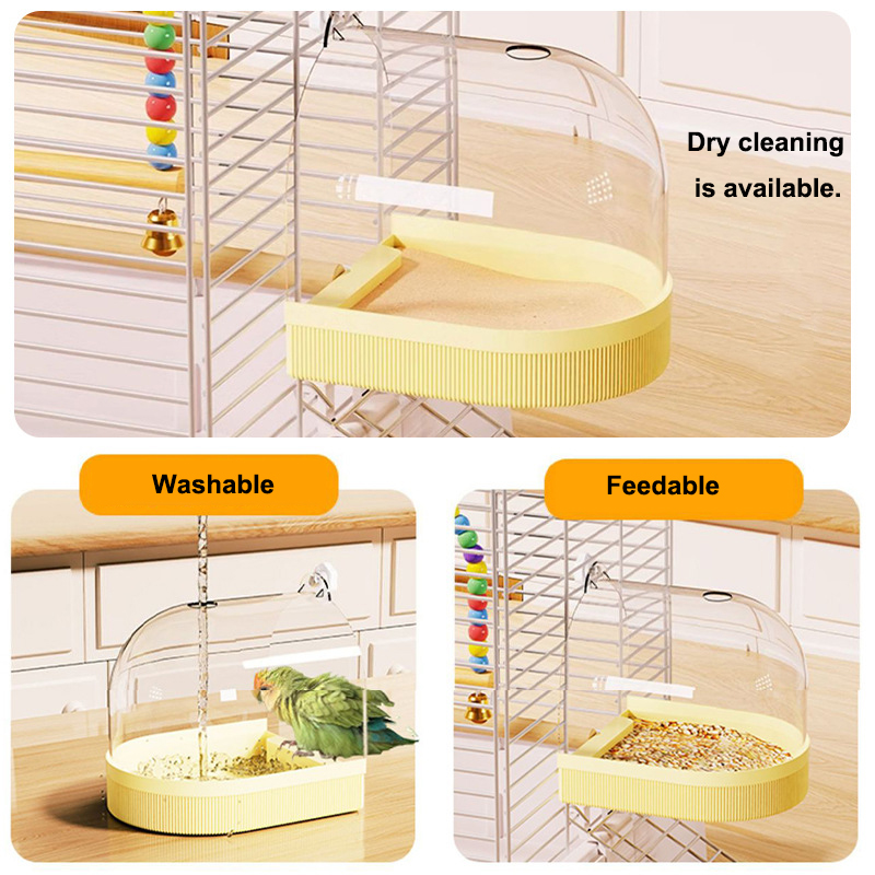 Parrot transparent bathtub. It - Feeding recension och pris