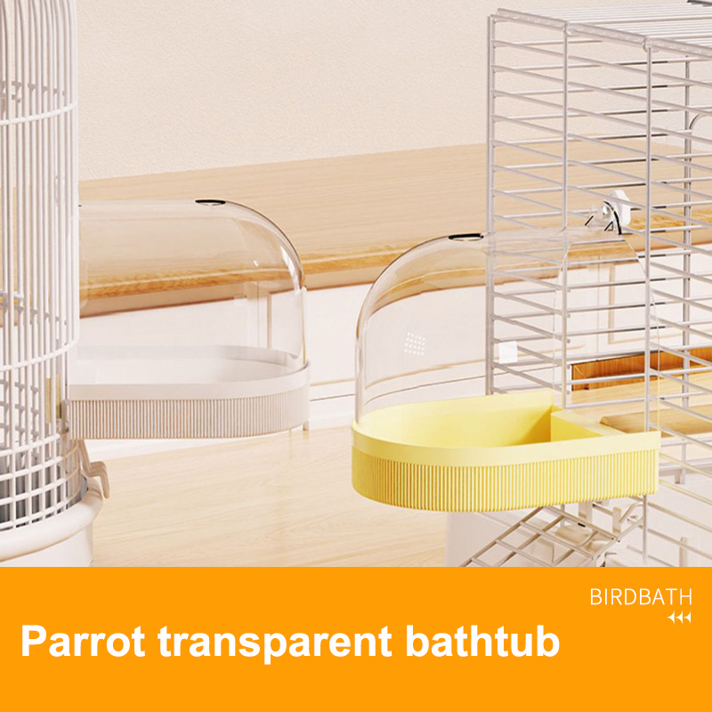 Parrot transparent bathtub. It - Feeding recension och pris